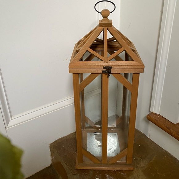 Pier 1 Other - Pier 1 Large Avery Wooden Lantern